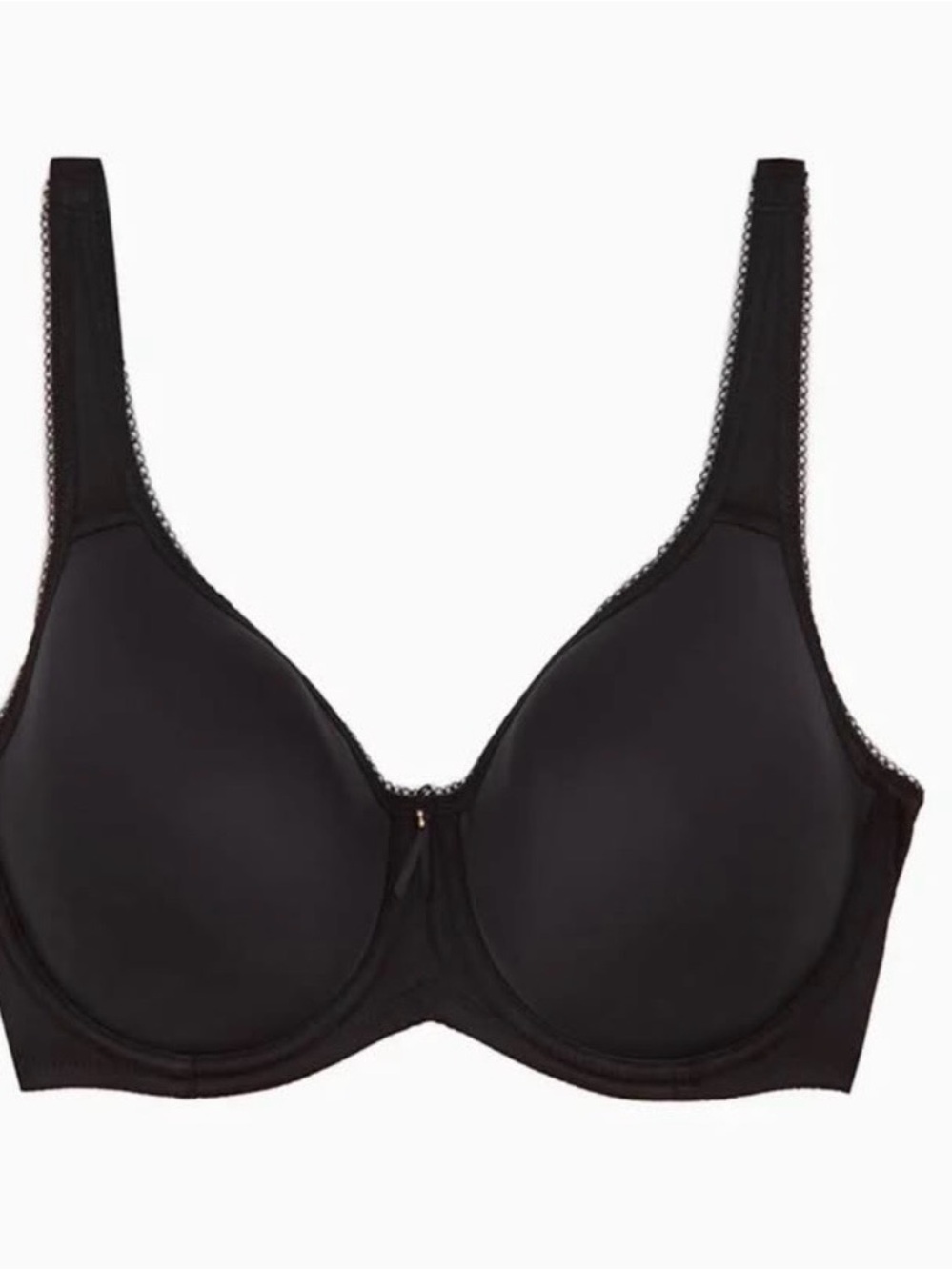Wacoal Smooth Full-Coverage Underwire T-Shirt Bra - Black